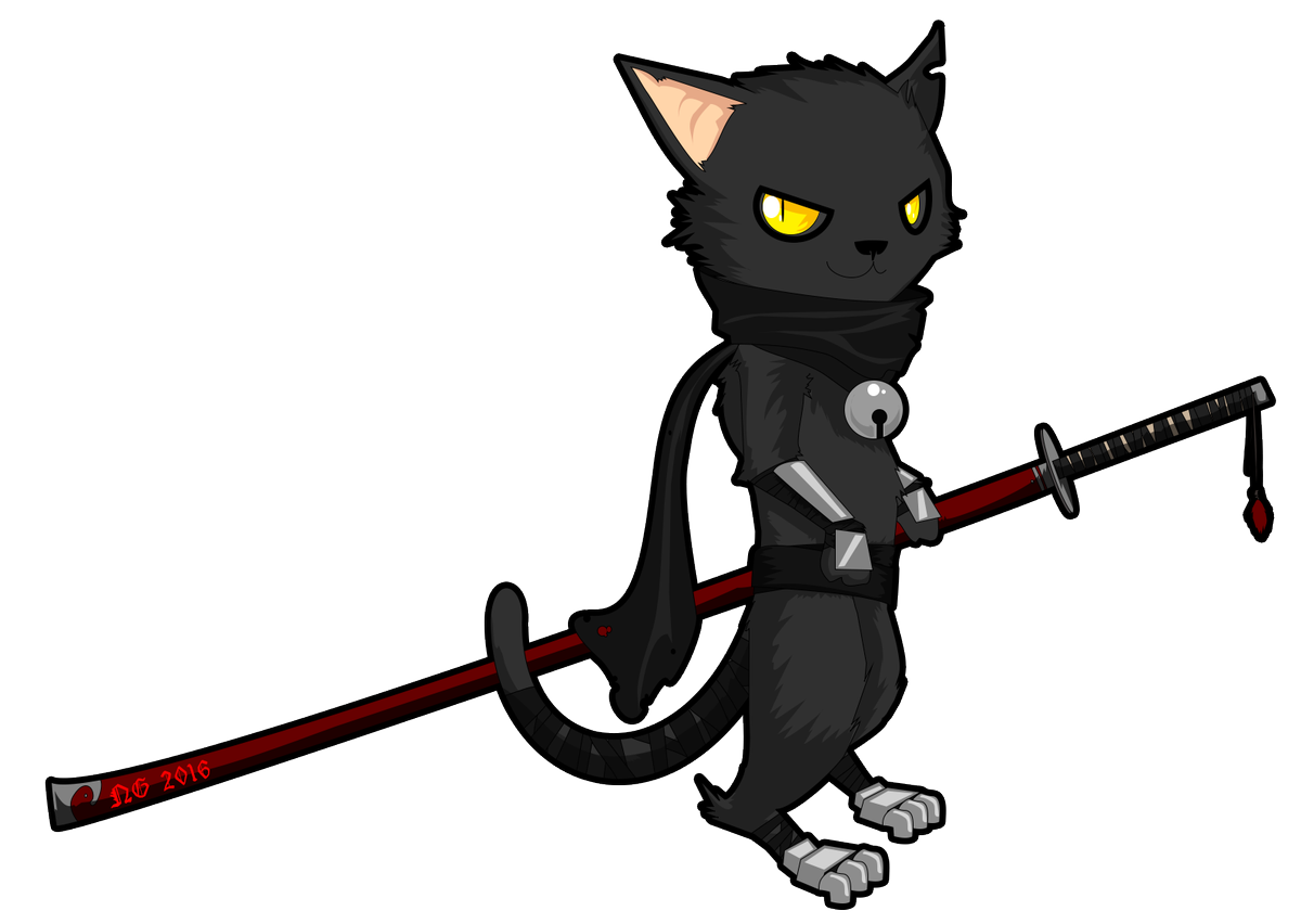 azah3ll's tweet photo. #Go #Yoshihiro #cat #chibi #samurai #katana #sword #vector #manga #neko #charadesign #azahell https://t.co/sKhge7WhJM