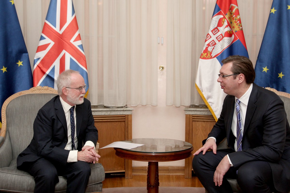 Хвала амбасадору Кифу што британска Влада подржава реформе у #Srbija кроз Фонд за добро управљање. #velikabritanija