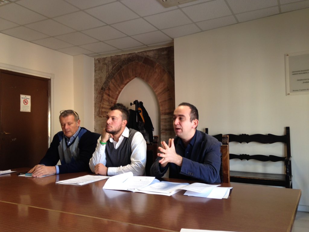 Dalla conferenza stampa di #Ravenna #Bike Lovers, conferenza barcamp 25 febbraio su sviluppo #turismo in #bicicletta