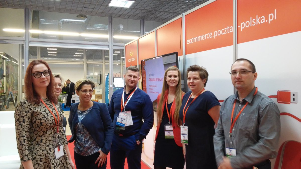 Ekipa Poczty Polskiej, Srebrnego Sponsora Targów e-Solutions :)