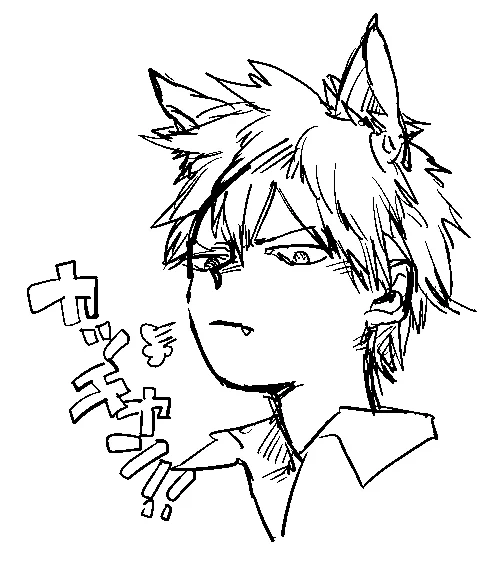姉が「ジョモの好きな子描いたろ…」って言いながらかっちゃん描いてくれた…よくわかってらっしゃる…喜 