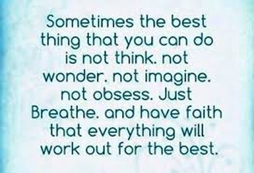 psychicsisters's tweet photo. #Thursday #Sheila #quote sometimes #thebestthingthatyoucando is #notthink #notwonder #notimagine #justhavefaith https://t.co/FMaUBComLq