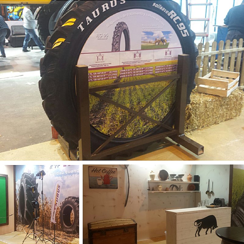 tecnosenyal's tweet photo. #TSeventos ayuda a @Michelin a estar presente en @fima_agricola de #Zaragoza ¿os gusta el #stand que hemos diseñado? https://t.co/ynbJP6HYMA