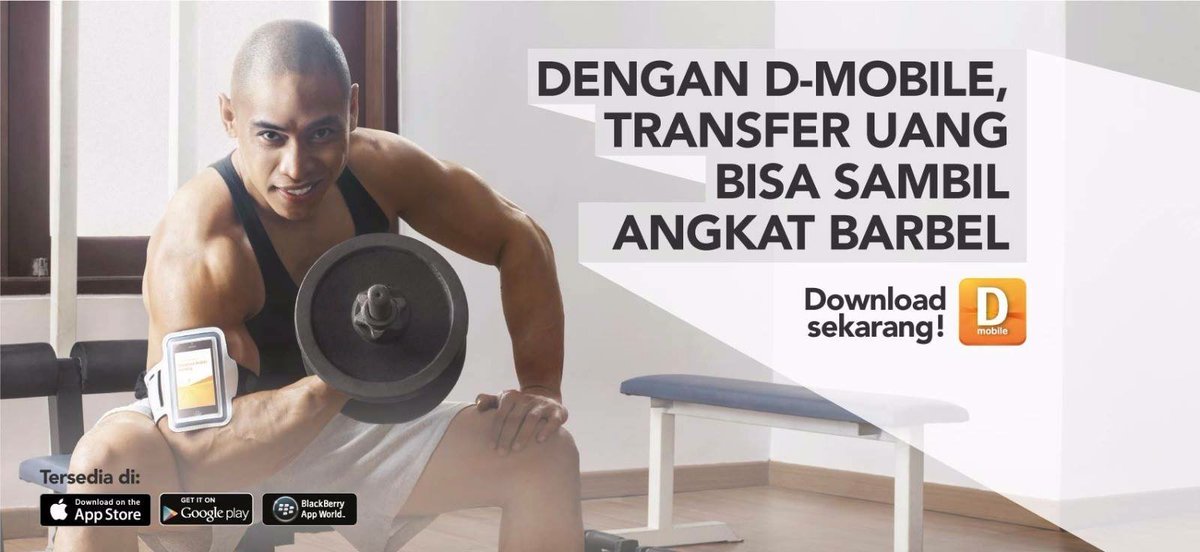 daraprayoga_'s tweet photo. Sambil fitness pun, tetap bisa transfer lewat HP.
#DownloadDMobile deh >> https://t.co/yV1vWc21C6 @DanamonLebih https://t.co/ndtNFUAvWQ