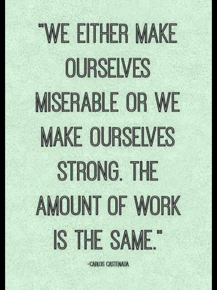 JGonzalesdotcom's tweet photo. Make ourselves miserable or make ourselves strong! 
#fitfam #fitlife #FitnessOver40 https://t.co/nsoeWQWmPQ