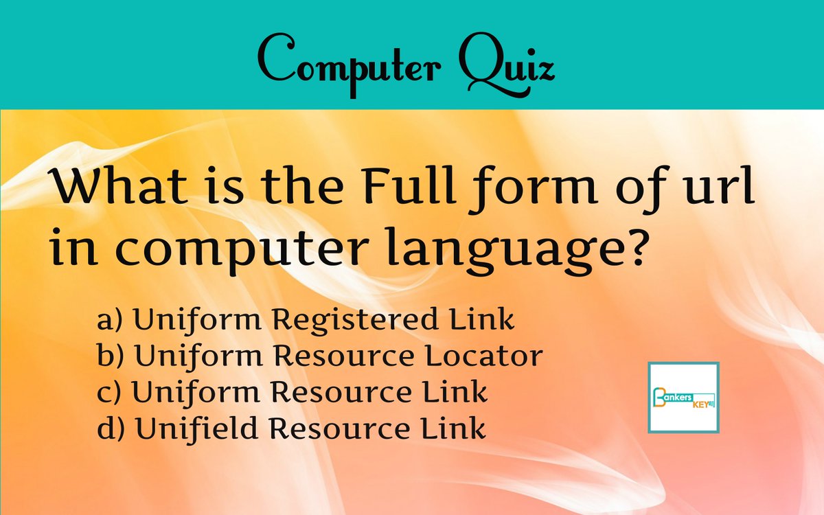 Bankerskey's tweet photo. Daily Computer Quiz
More: https://t.co/psbG1QSZgk
Share #BankersKey https://t.co/sXzDvML4vq