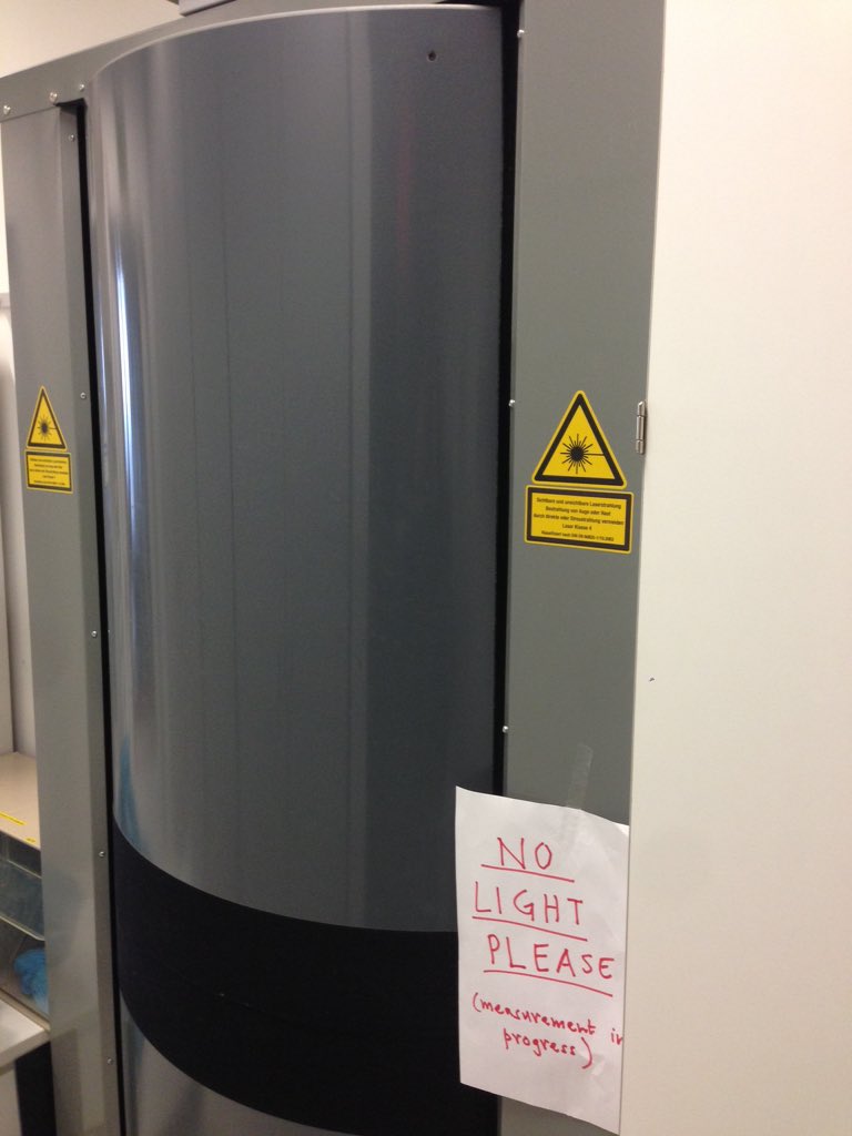 Ulrike_Boehm's tweet photo. Only in an #opticslab ;-) https://t.co/PClbiWpECU