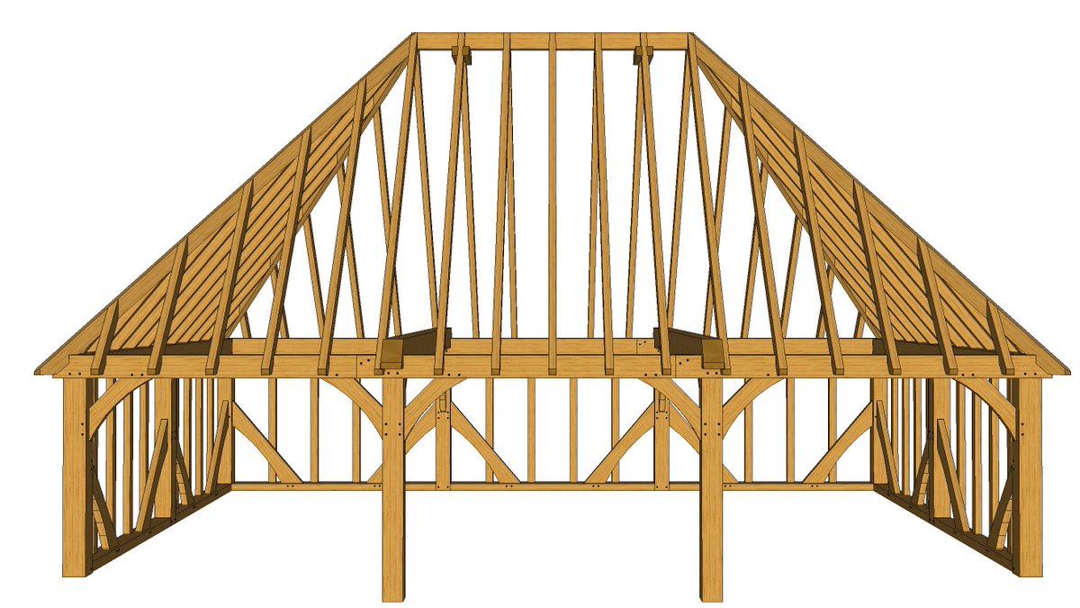 Antler_Oak's tweet photo. The stunning 3 bay oak framed garage, one of many fine oak structures in our product range #oak #luxuryproperty https://t.co/9f4VhosZcB