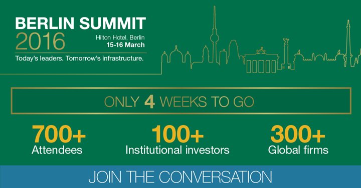 IInews's tweet photo. "The world’s largest #infrastructure conference” - 5 people you need to meet at #IIBerlin: https://t.co/WFPZhY6fAV https://t.co/TFHR0cKMxL