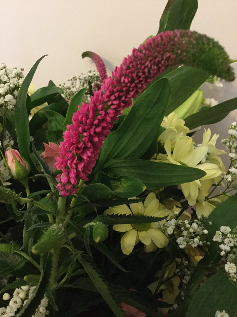 msgrace1507's tweet photo. Grandparents gorgeous diamond wedding flowers bought from @Garforthgrocer 💕💎 they're fabulous💕💎 https://t.co/lGOxfMeabs