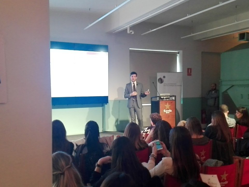 MktComCat's tweet photo. Fabio Belnome parla sobre patrocini @EstrellaDammCat al @wresubject #SubjLM https://t.co/Ev6is6So5T