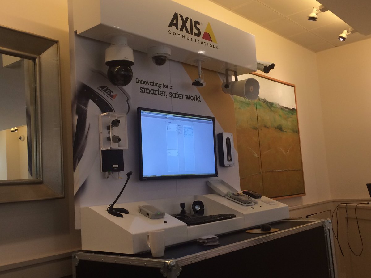 TelsecIP's tweet image. Attended excellent Axis Regional Connections Event today. Market leading Network Video technology!