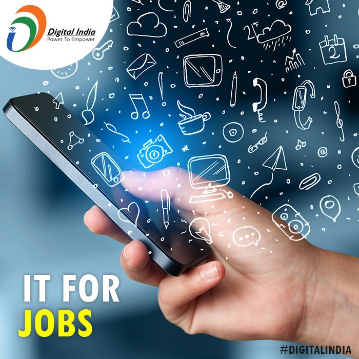 _DigitalIndia's tweet photo. #ITforJobs: #DigitalIndia focuses on training 3L delivery agents to run viable businesses delivering IT services. https://t.co/ScyijEzqiu