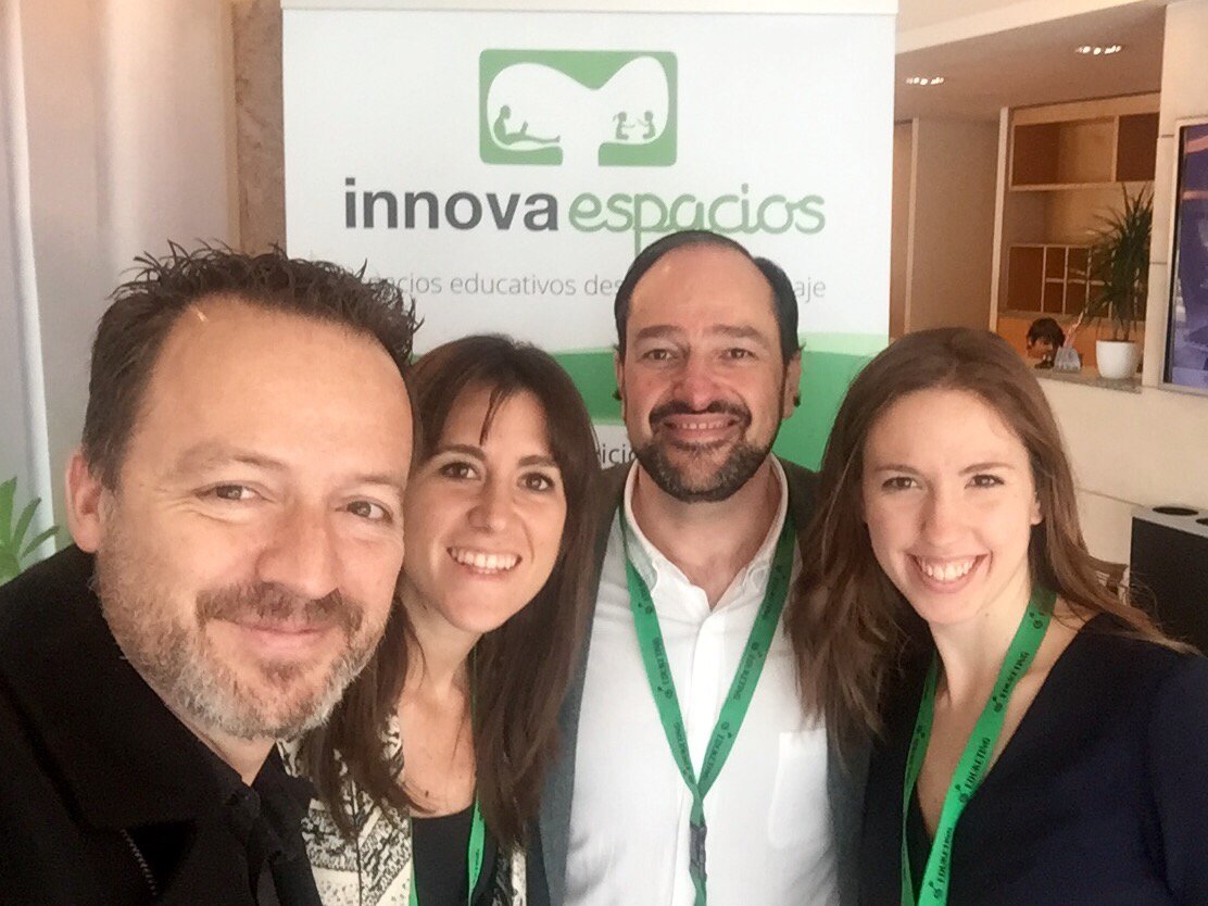 picoj's tweet photo. A tope con @innovaespacios_ en #edukating. Transformando la educación a través de sus espacios de aprendizaje. https://t.co/O7xbp9dQlG