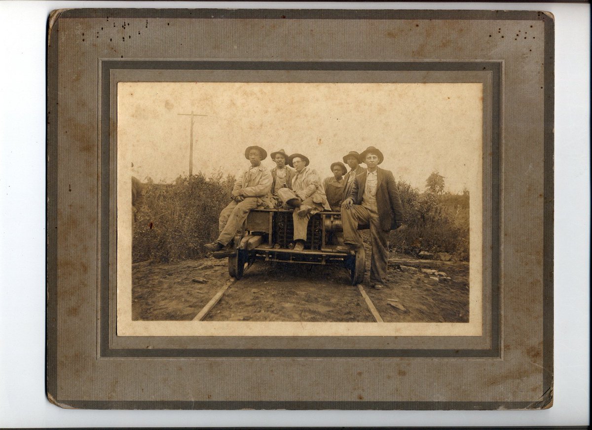 Oconee County is known for its railroads!  This weeks #tbt features a photo of railroad workers in the early 1900s.