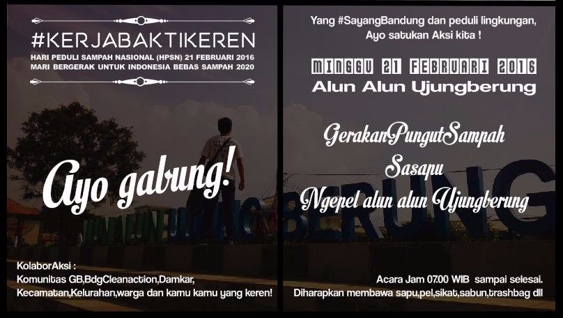 Ayoooo tunjukkan #AksiMu! gabung yuk  di #KerjaBaktiKeren