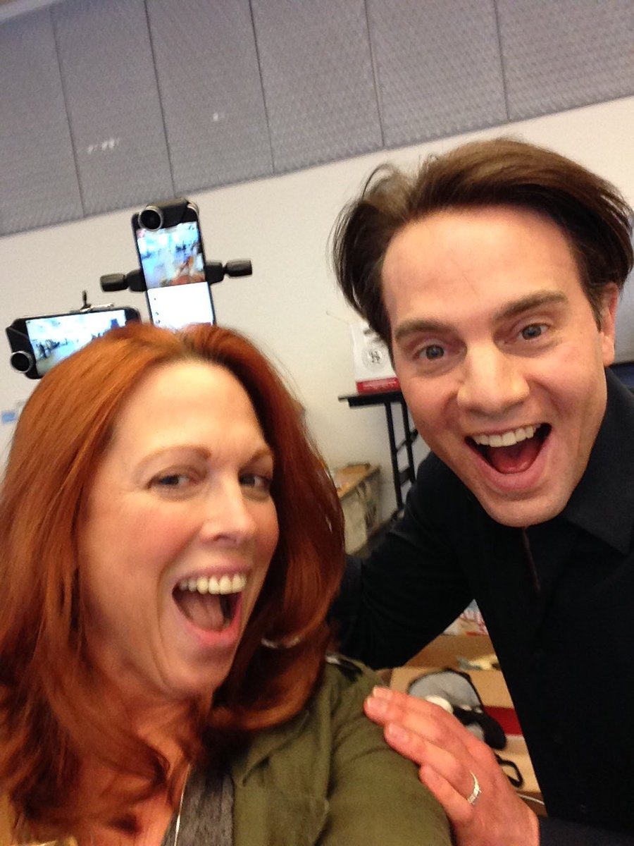 Hey <a href="/Jordan_Roth/">Jordan Roth</a> Thanks for visiting us at rehearsal for <a href="/TuckMusical/">Tuck Everlasting</a>  I love our 😮#BroadwayBigMouths