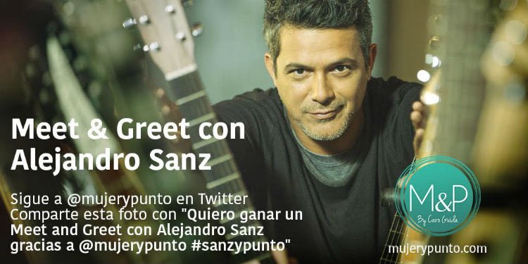 mujerypunto's tweet photo. Gana un Meet and Greet con @AlejandroSanz! https://t.co/bx2mYRAbSw vía @mujerypunto @sanzchile #sanzypunto https://t.co/3QbWZjlVU1