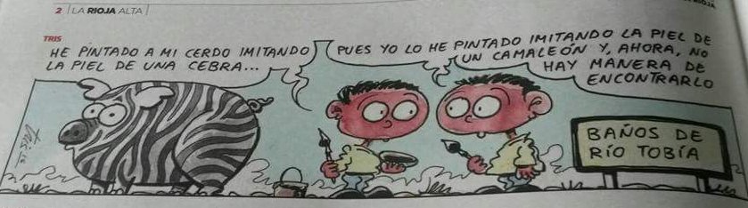 BanosDeRioTobia's tweet photo. Los cerditos, Baños. el periódico La Rioja y su chiste............ https://t.co/v0VdwGYk8B