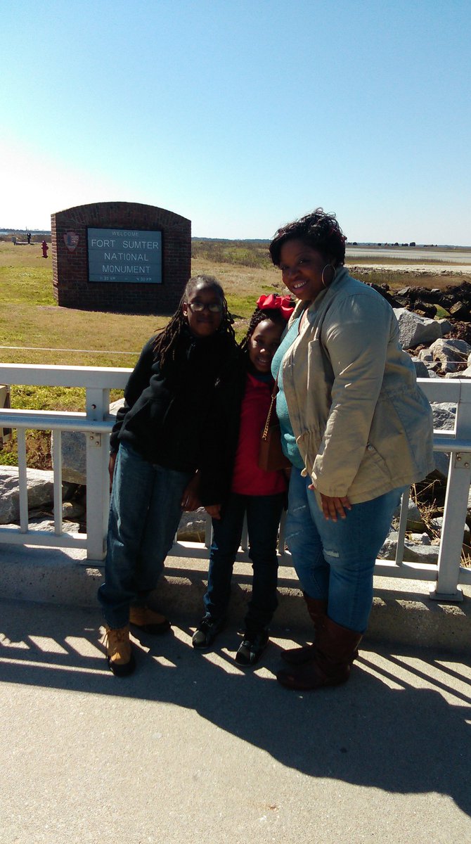 #FESengage 3rd graders at Ft. Sumter