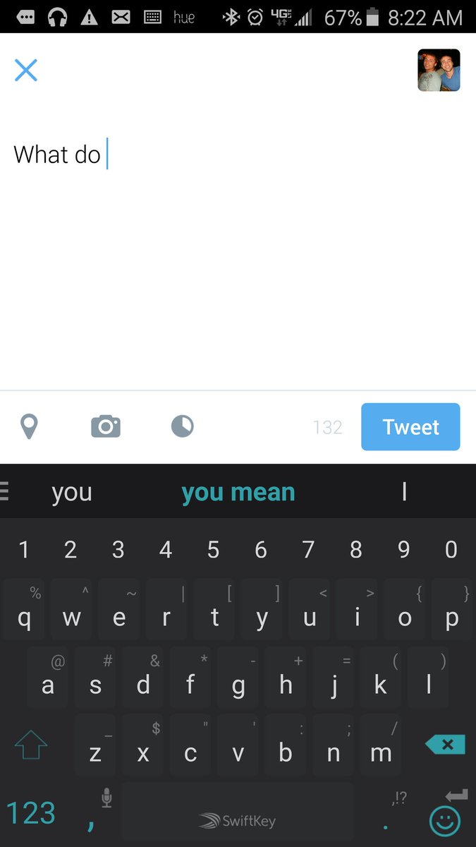 darrylzuk's tweet photo. Also, this is not good. @SwiftKey @justinbieber #autopredict 😂😂😂 https://t.co/uSaUiTUhpF