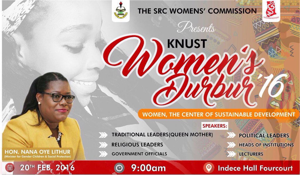 trend_gospel's tweet image. #FebruaryEvent 
#SRCWomen'sCommission_KNUST
#KNUSTWomen'sDurbar
#IndeceHallForecourt
#20thFeb
#9am
#TrendGospel