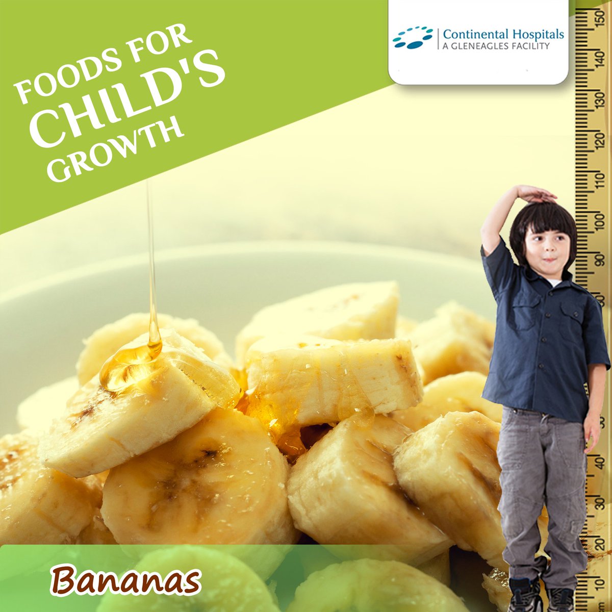 Continental_hyd's tweet photo. #Bananas filled with vitamins, minerals &amp; #fiber, which contributes to the development of the #child. #ChildHeight https://t.co/6emQRYdKUd