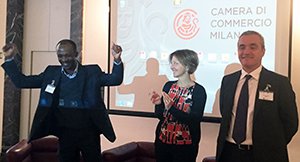 Unicatt's tweet photo. #DrStartupper Dal #Burundi alla #Unicatt. Su @Corriereit la #startup vincente di André https://t.co/FR1BIsmIAE https://t.co/luNirFnwP6