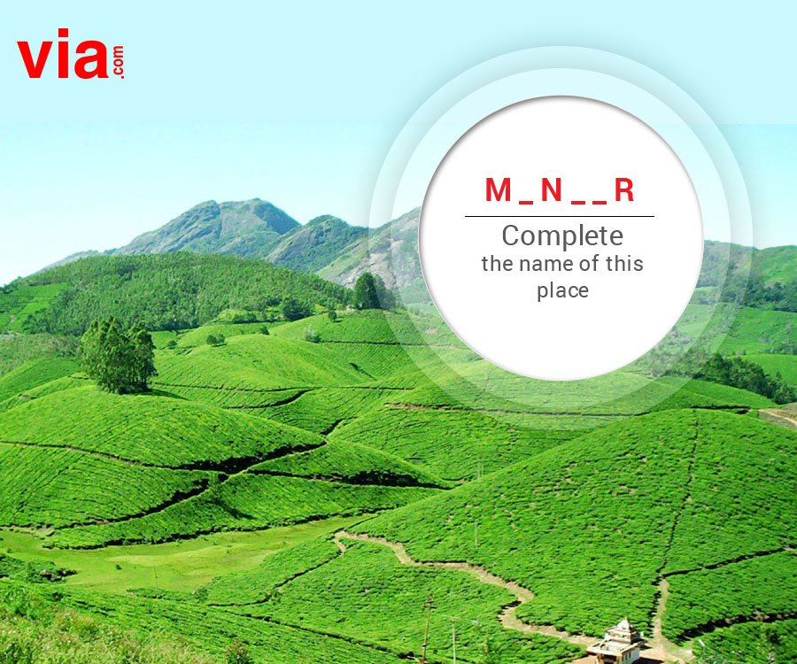 viadotcom's tweet photo. Complete the name of this popular #weekend destination in #Kerala. Tweet your answers @viadotcom https://t.co/HlGU32KomN