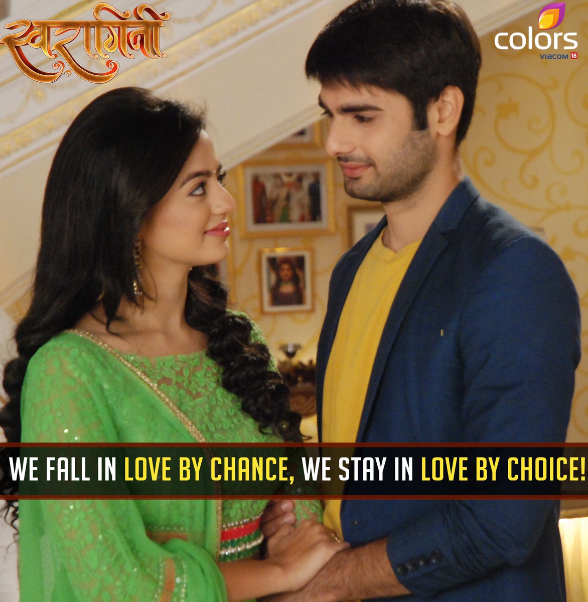 Swara and Sanskaar in Swaragini latest picture HD Image - Helly Shah and Varun Kapoor
