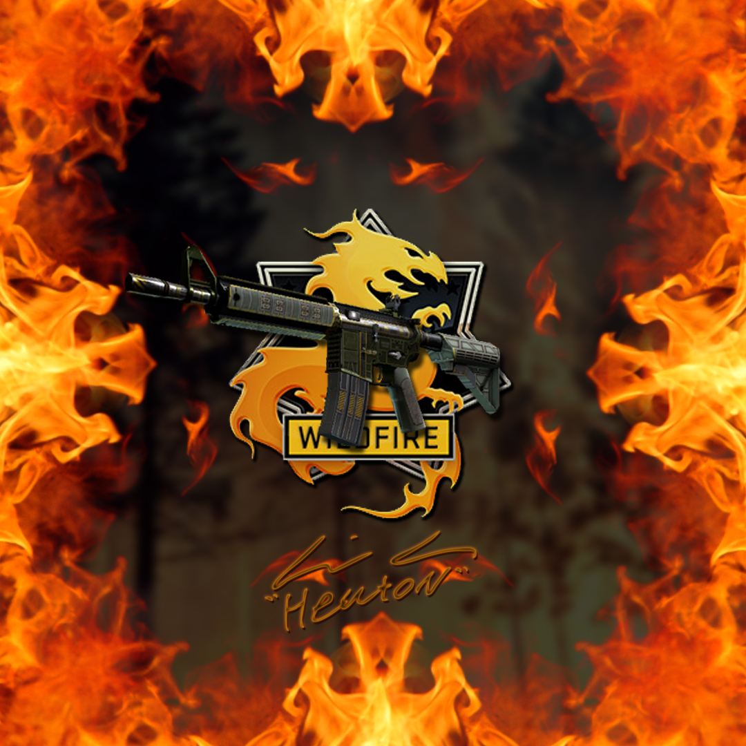 Real_HeatoN's tweet photo. To celebrate the lastest operation, i'm giving away a M4A4 | The Battlestar. RT &amp; FOLLOW for a chance to win! #CSGO https://t.co/4gPKRz6rnc
