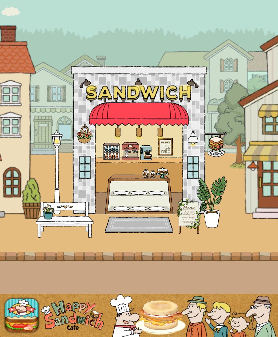 chicreate's tweet photo. "Happy Sandwich Cafe"를 게임하고있어요!
[Apple]https://t.co/1GG8BB9HKy [Android]https://t.co/dYVlfWzHKz
#샌드위치 #게임 https://t.co/K26EFpUtNM