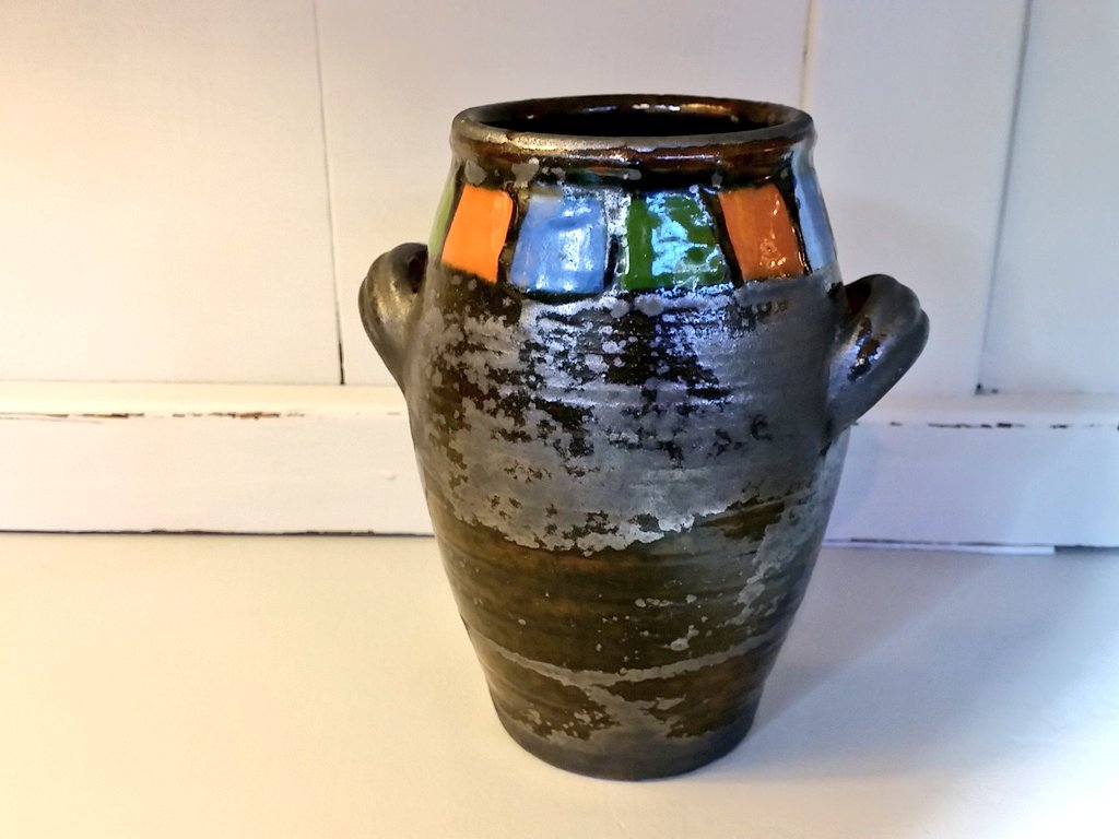 Antique Bovey Tracey Art Pottery vase £25 Northcote Road Antiques Market