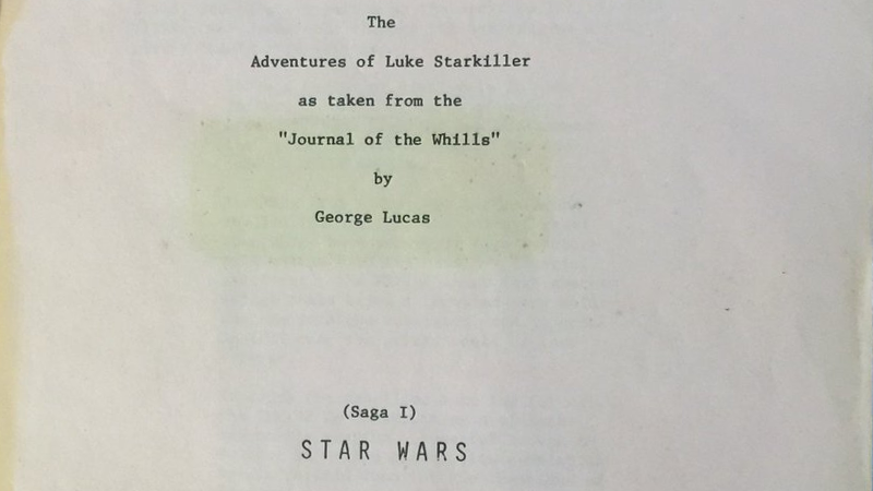 Chewbacca Tweets the Original Star Wars Script