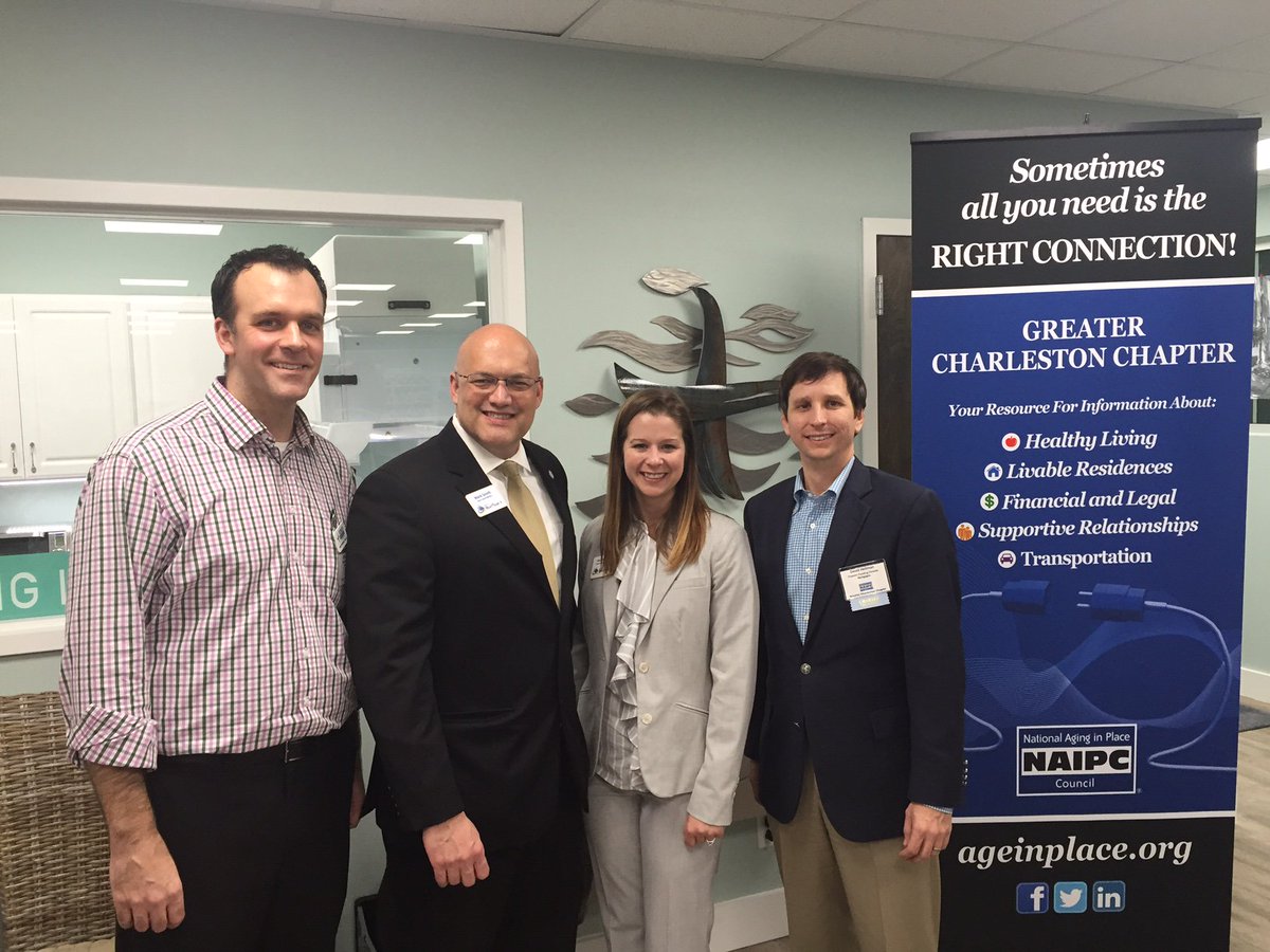 Proud of the number of growing Mount Pleasant businesses focused on quality care for our seniors.