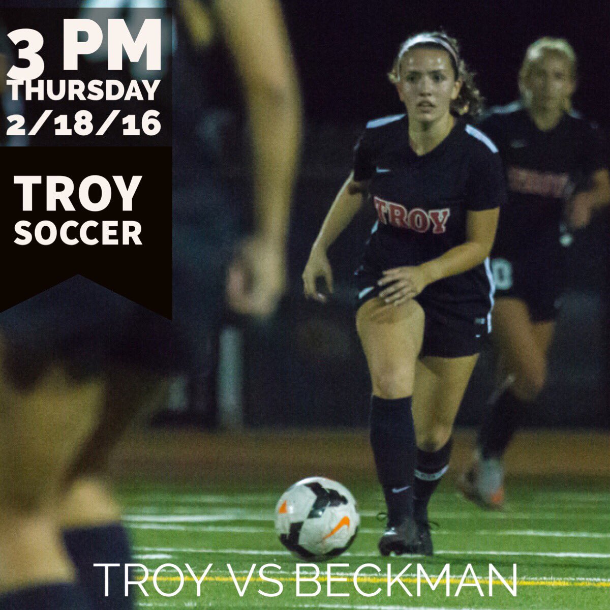 GirlWarriors's tweet photo. CIF Round 1 Game Day👊⚽️ Troy vs Beckman @Troy #strong2thefinish @ocvarsity @OCSidelines @ProfessorTurner #GoWarriors https://t.co/GiMq4eHfHB