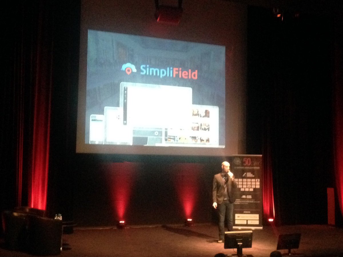 AdrienRougier's tweet photo. @SimpliField on stage at #50Day !! @50Partners #retail https://t.co/JVPQfj7xPV
