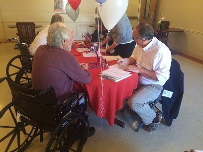 Anna_Bass32's tweet photo. Signature Healthcare of Chapel Hill held a voter registration drive on 2/16! @LTCrevolution @JoeSteier @DHTimmering https://t.co/0YQO9cK4iW