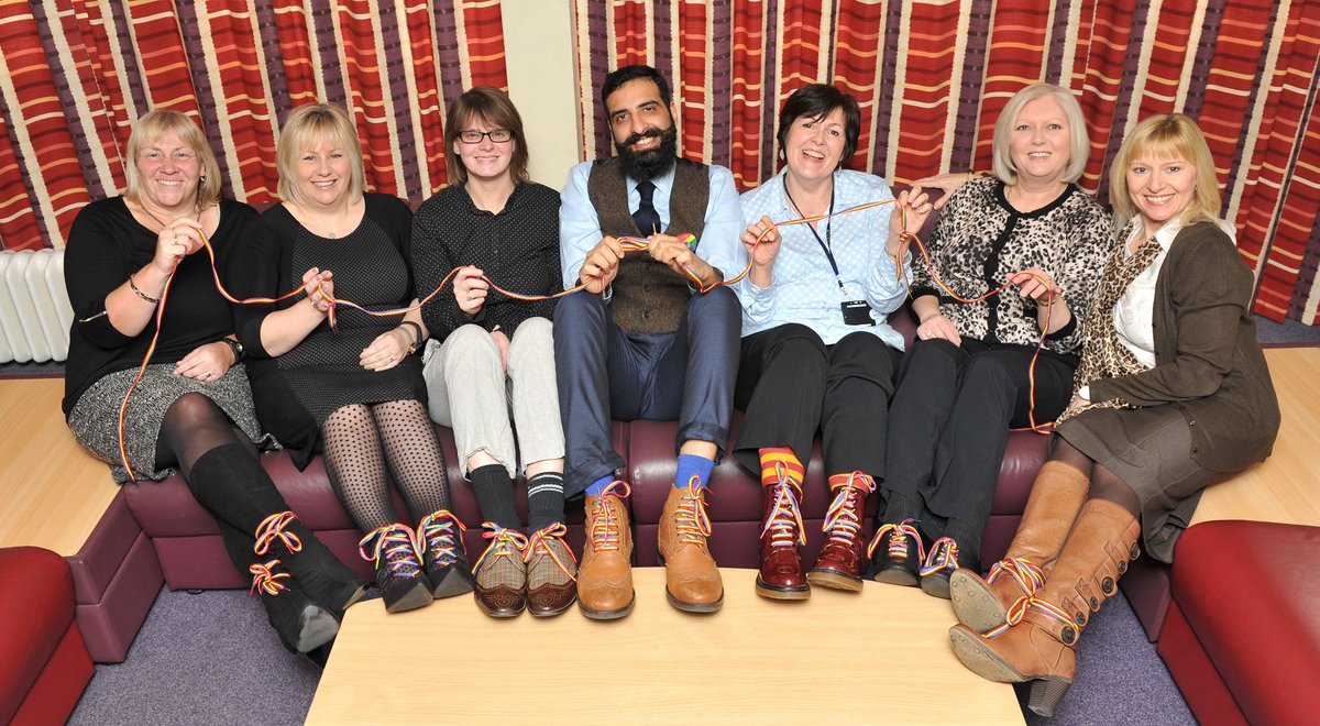 WYFRS's tweet image. Our @West_Yorks_FRS support staff backing @LGBTHM #RainbowLaces #AcceptanceWithoutException @stonewalluk