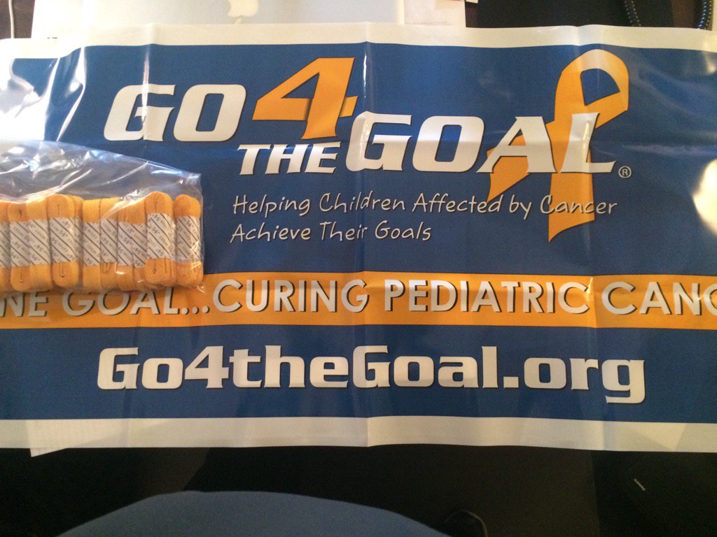 Join @GCPrideSoftball & @Go4theGoal on March 25 as we raise Pediatric Cancer Awareness! #LaceUp