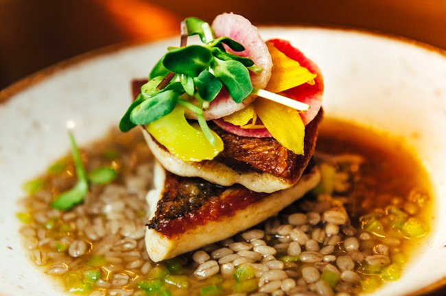 The food <a href="/heirloomstpaul/">Heirloomstpaul</a> is inviting, rustic, and quietly cutting edge: heavytable.com/heirloom-in-sa…