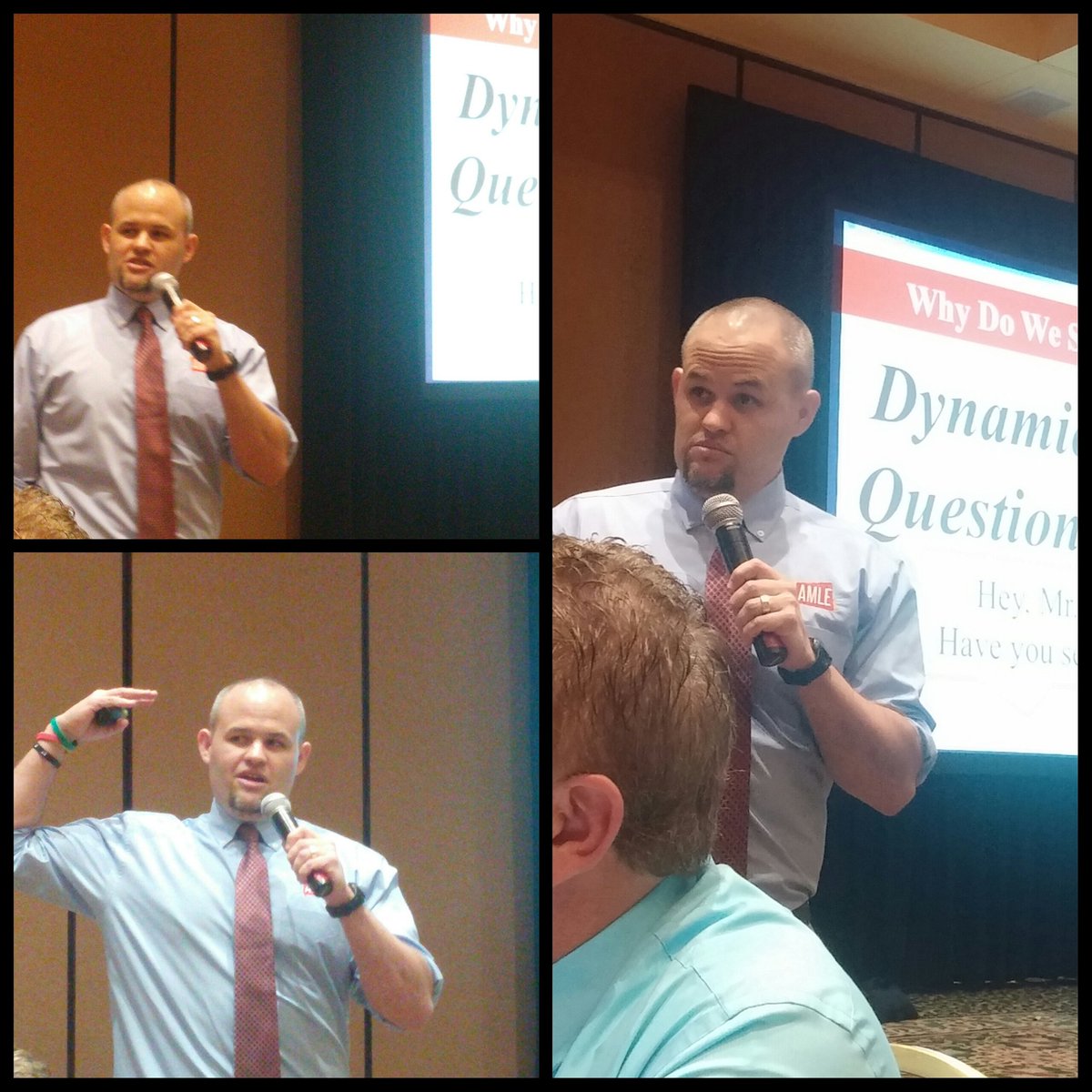 Dr. Dru Tomlin at #OMLEA being DYNAMIC