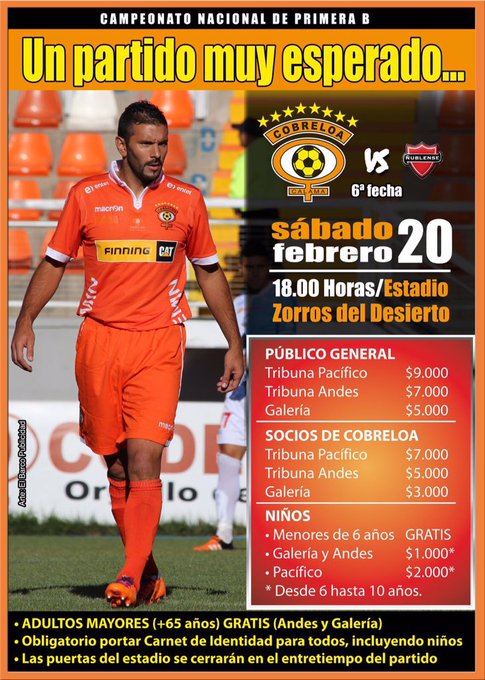 COBRELOA 3-1 ÑUBLENSE //GALVEZ, GOMEZ Y LEDEZMA CbgVz6fWcAARNv2