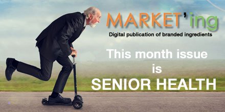 mynutriplace's tweet image. Check out the new issue of Market'ing.This month issue is dedicated to the #senior #health ow.ly/YttZ4