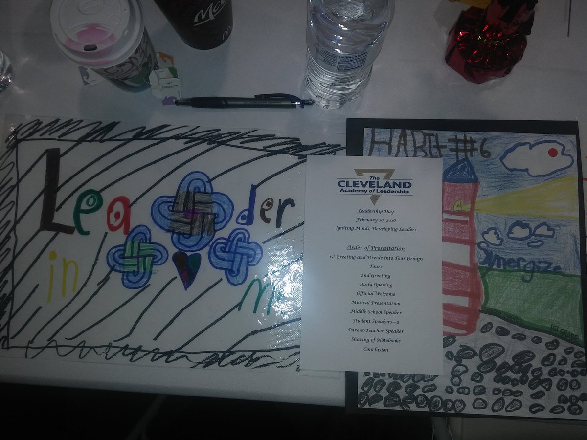 MsDrakesClass14's tweet photo. Leader in Me - Leadership Day at The Cleveland Academy of Leadership https://t.co/i1O7euy9oC