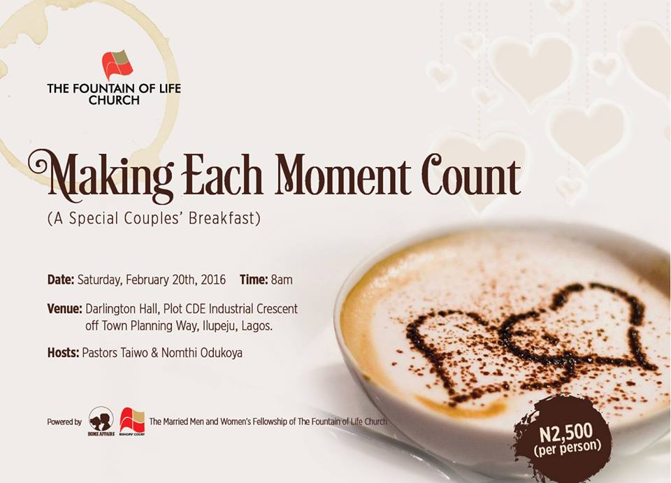 bishopscourtng's tweet photo. #couplesbreakfast2016 Join @pastortaiwo and @pastorNomthi Feb 20 https://t.co/4wy7HmKfhi @deselliot @Dets4Change https://t.co/fV8pYbCEob