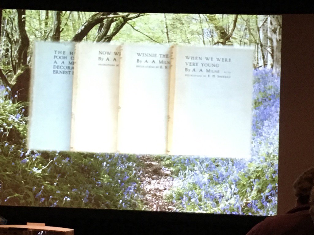 MulchMaid's tweet photo. Excitedly awaiting Kathryn Aalto on The Beloved Hundred Acre Wood. #nwfgs https://t.co/qIL0VIuyBc