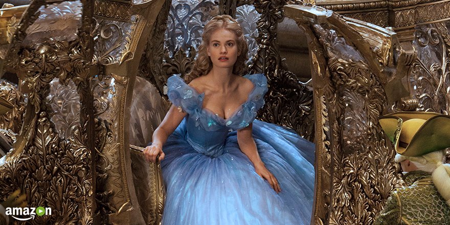 PrimeVideo's tweet photo. Check out the magical gowns in @CinderellaMovie, up for Best Costume Design: https://t.co/TdHRpoOJ1u #OscarsHomework https://t.co/WgBimOXENn