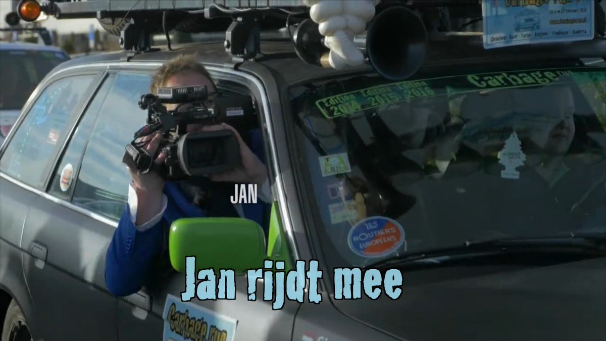 900 mensen, 300 barrels, 7 landen &amp; veel lol! Check dinsdag de #Carbagerun bij #Janrijdtrond ow.ly/YsSNf