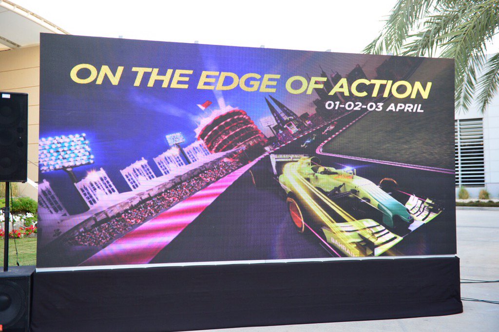 BAH_Int_Circuit's tweet image. [#F1 #BahrainGP] And this year&apos;s slogan... is #OnTheEdgeOfAction!
